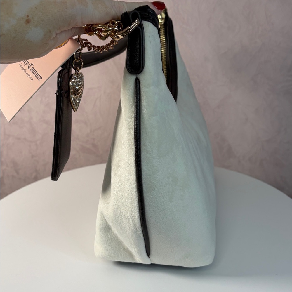 Juicy Couture Classic Scottie Dogs Hobo Shoulder Bag Crystal Viral HTF - Picture 9 of 13